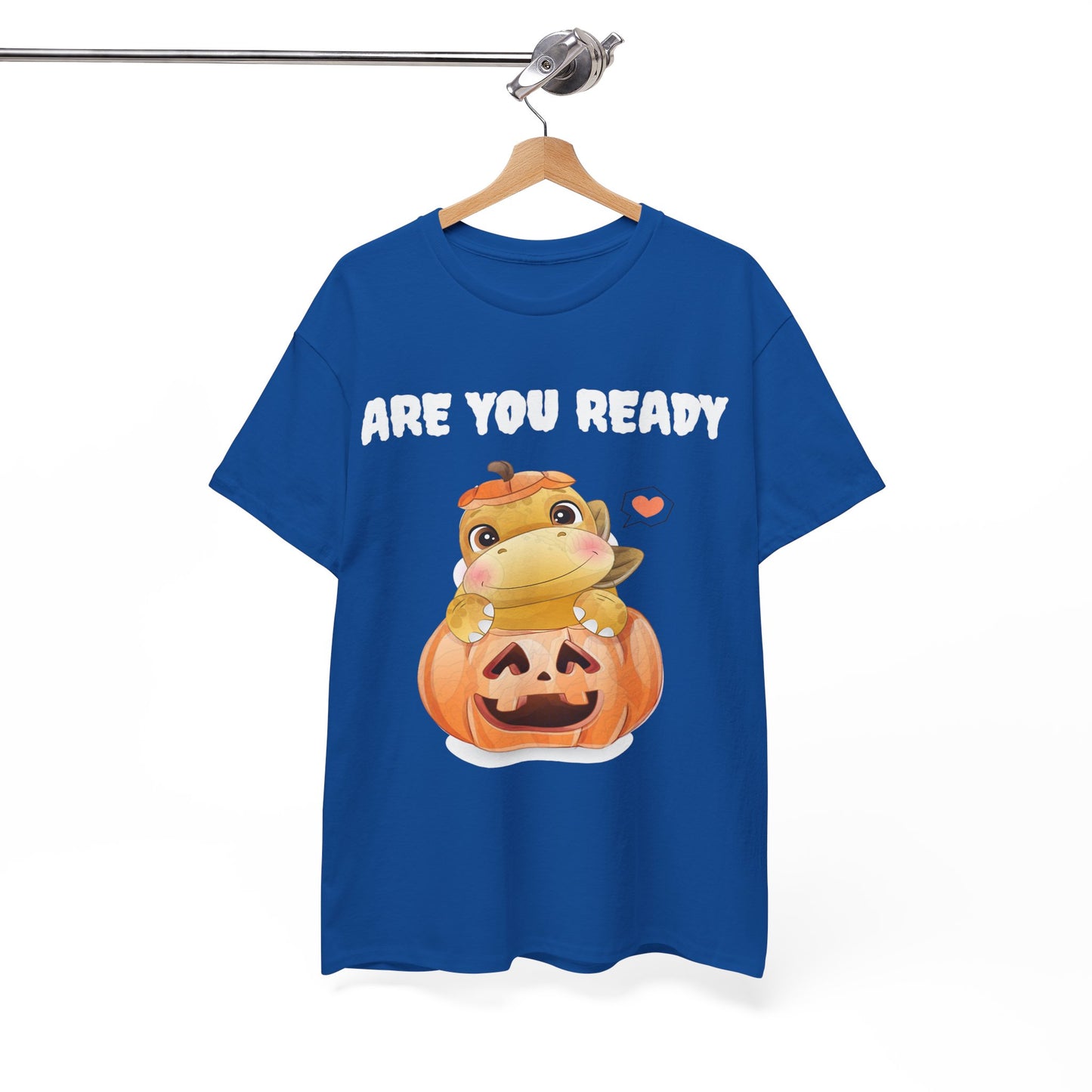 Cute Halloween Frog Tee | Unisex Heavy Cotton Shirt, Fall Fashion, Pumpkin Lovers, Spooky Season, Gift for Kids