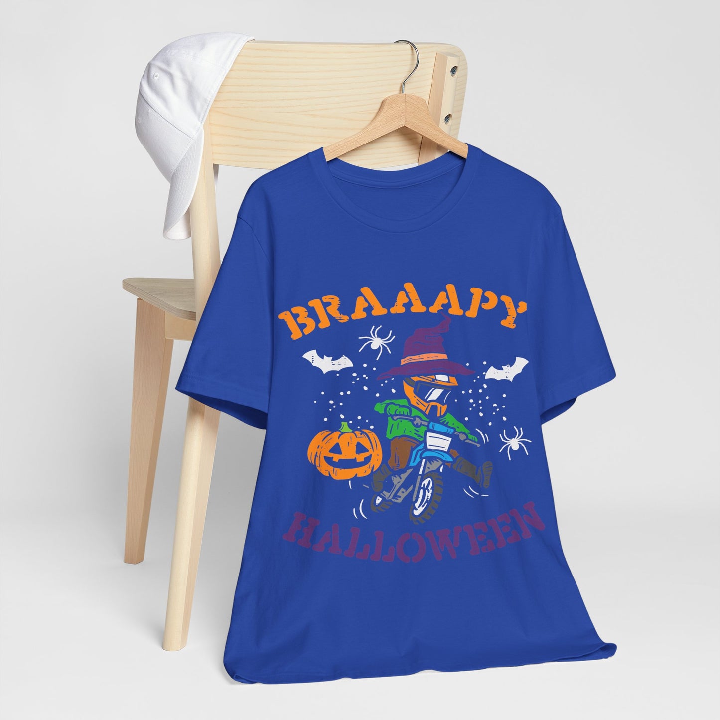 Halloween Themed Unisex Jersey Tee - Spooky Fun for Kids & Adults, Party Shirt, Trick or Treat Wear, October Celebration, Fall Festivities