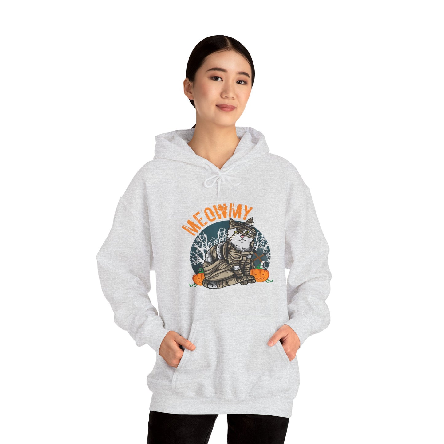 Cozy Cat-Themed Unisex Hoodie - Perfect for Cat Lovers, Fall Fashion, Halloween, Gift Idea, Casual Wear