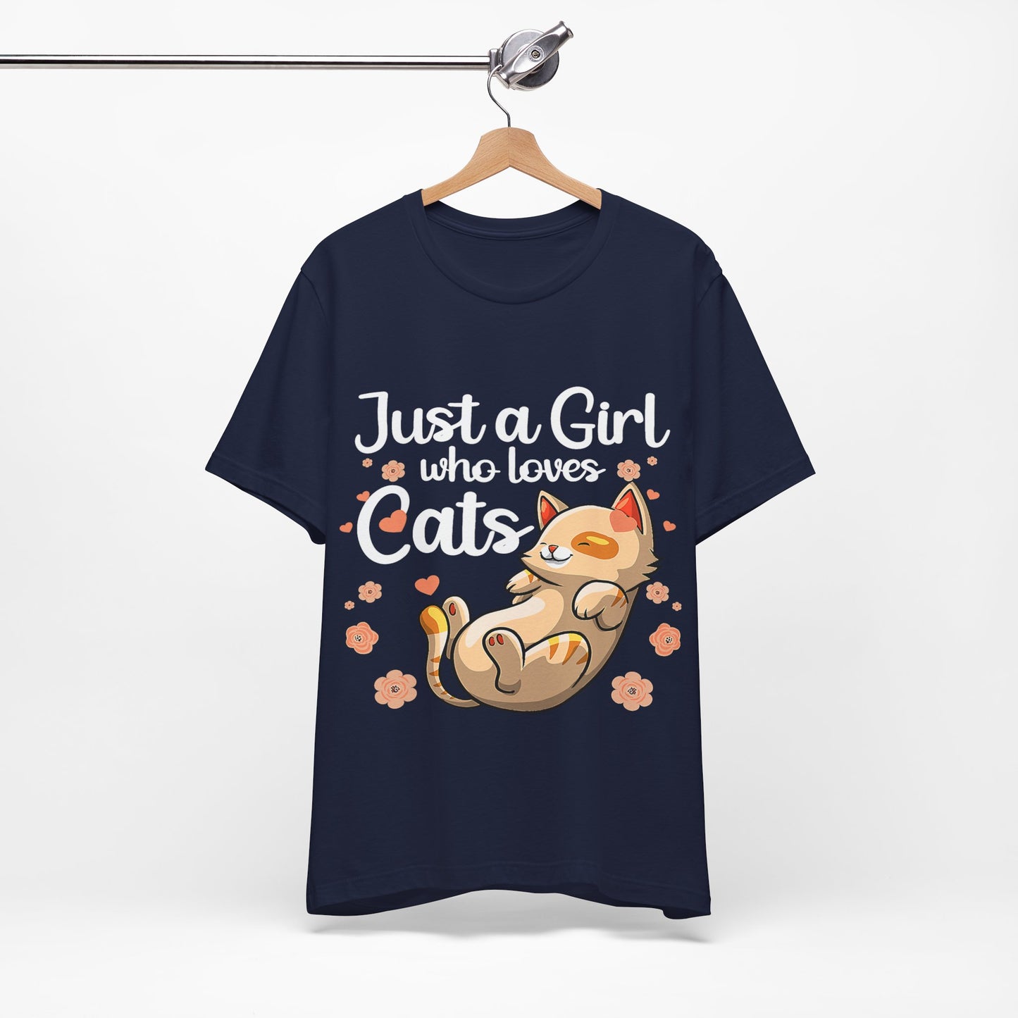 Adorable Cat Graphic Tee, Cute Cat Shirt, Gift for Cat Lovers, Pet Lovers Apparel, Casual Unisex Tee, Fun Animal T-shirt