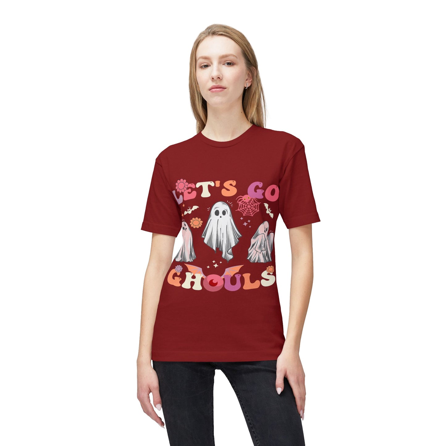 Unisex Ghosts Halloween T-shirt, Spooky Shirt, Funny Halloween Tee, Gifts for Ghouls, October Festive Apparel