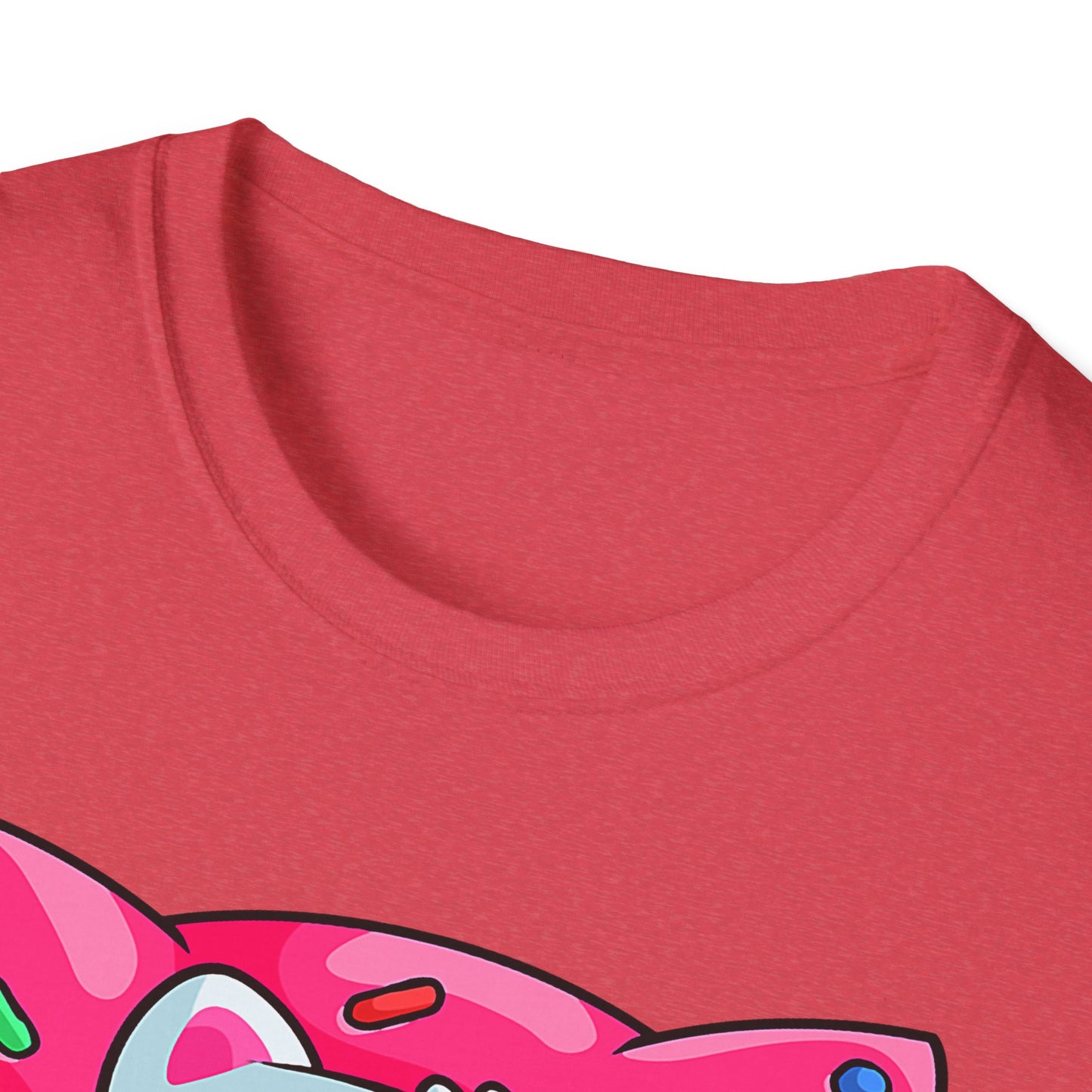 Cute Cat with Donut Unisex T-Shirt, Adorable Pet Lover Gift, Fun Summer Wear, Trendy Graphic Tee, Perfect for Birthdays, Casual Days, [...]