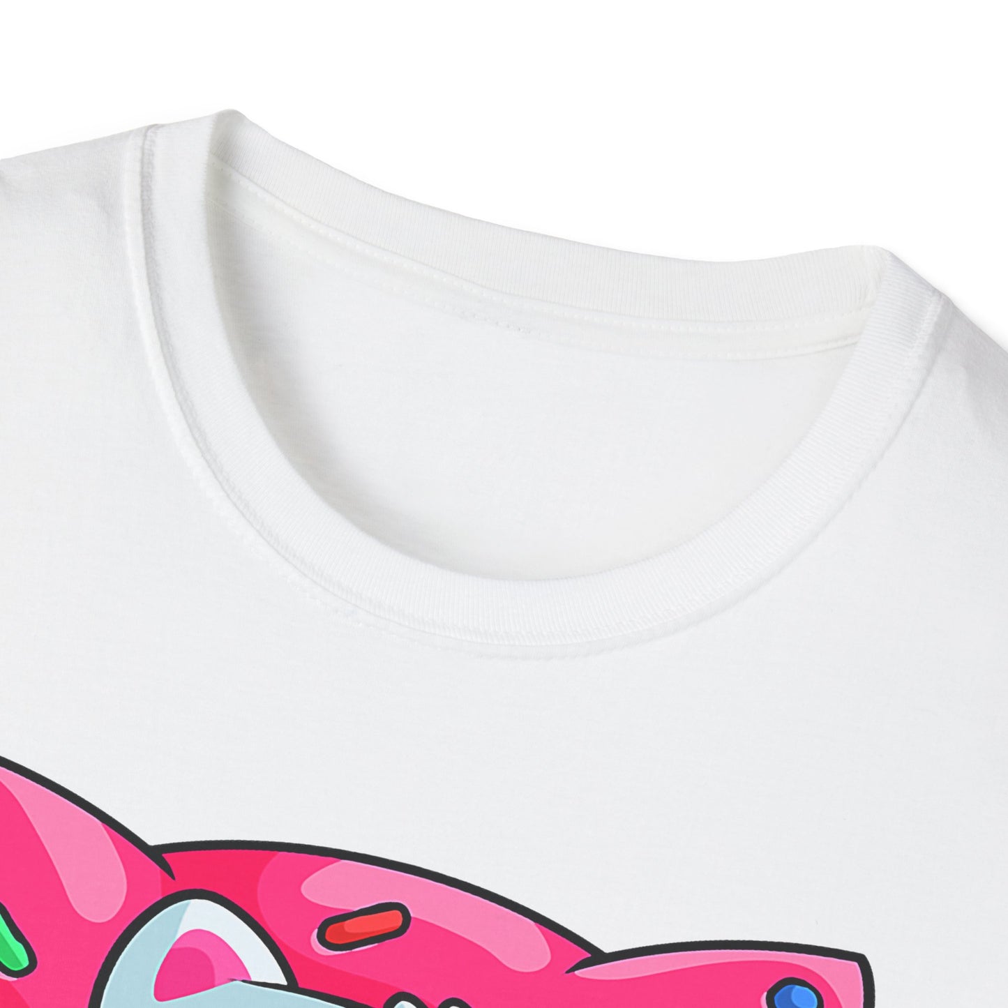Cute Cat with Donut Unisex T-Shirt, Adorable Pet Lover Gift, Fun Summer Wear, Trendy Graphic Tee, Perfect for Birthdays, Casual Days, [...]