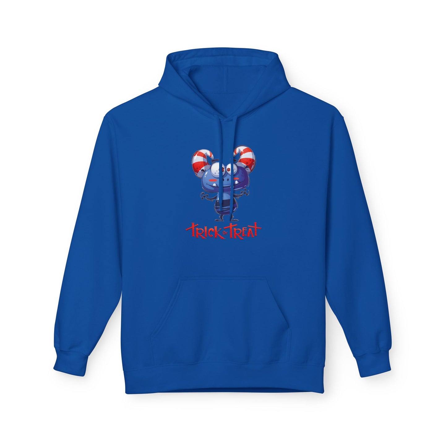 Halloween Trick or Treat Fleece Hoodie, Cozy Fall Sweatshirt, Perfect for Kids & Adults, Seasonal Wear, Halloween Costume Addition, [...]