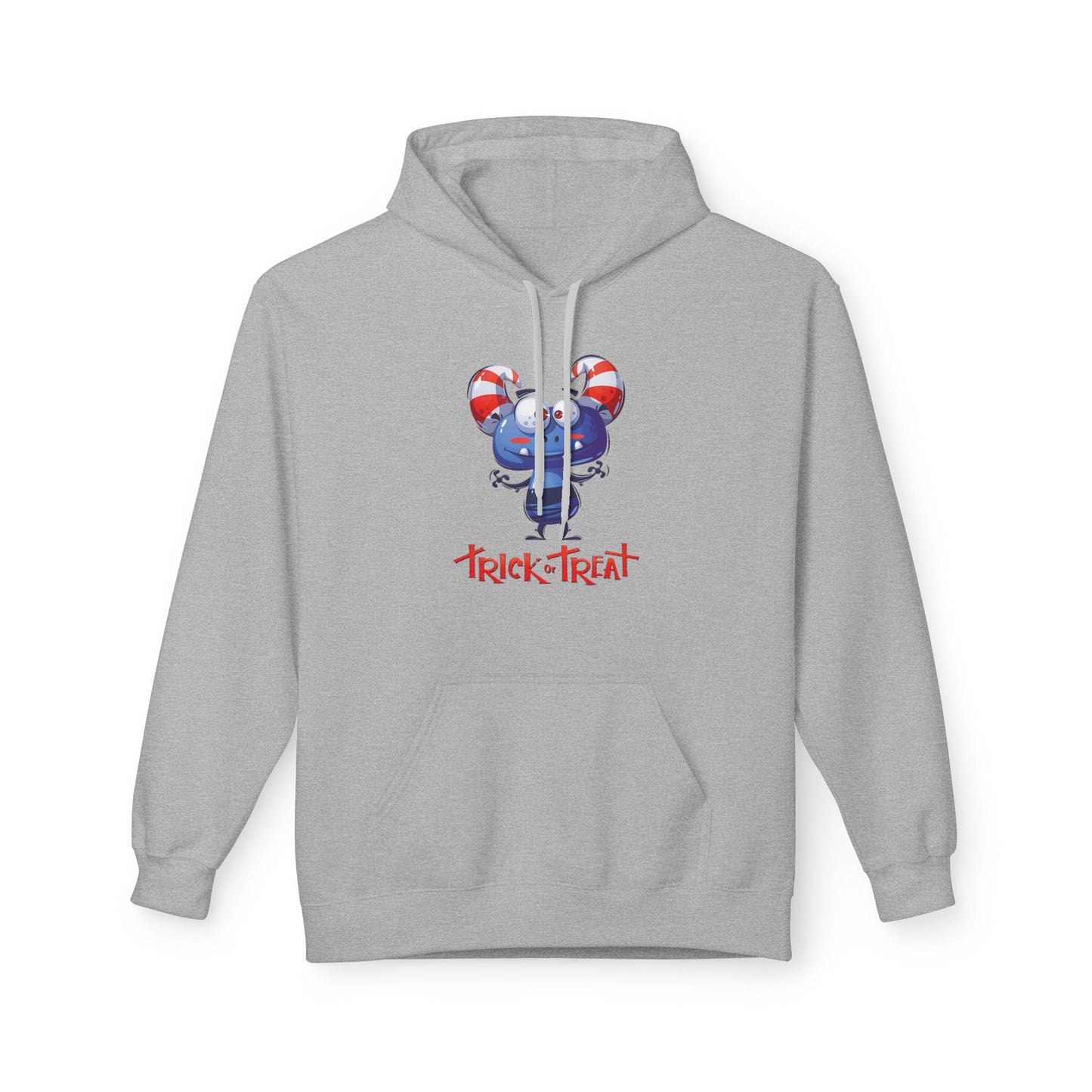 Halloween Trick or Treat Fleece Hoodie, Cozy Fall Sweatshirt, Perfect for Kids & Adults, Seasonal Wear, Halloween Costume Addition, [...]