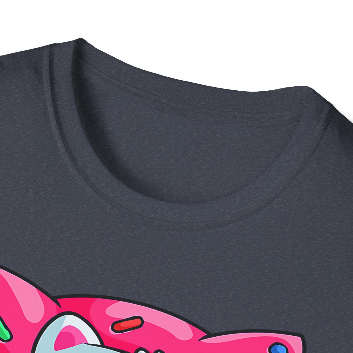 Cute Cat with Donut Unisex T-Shirt, Adorable Pet Lover Gift, Fun Summer Wear, Trendy Graphic Tee, Perfect for Birthdays, Casual Days, [...]