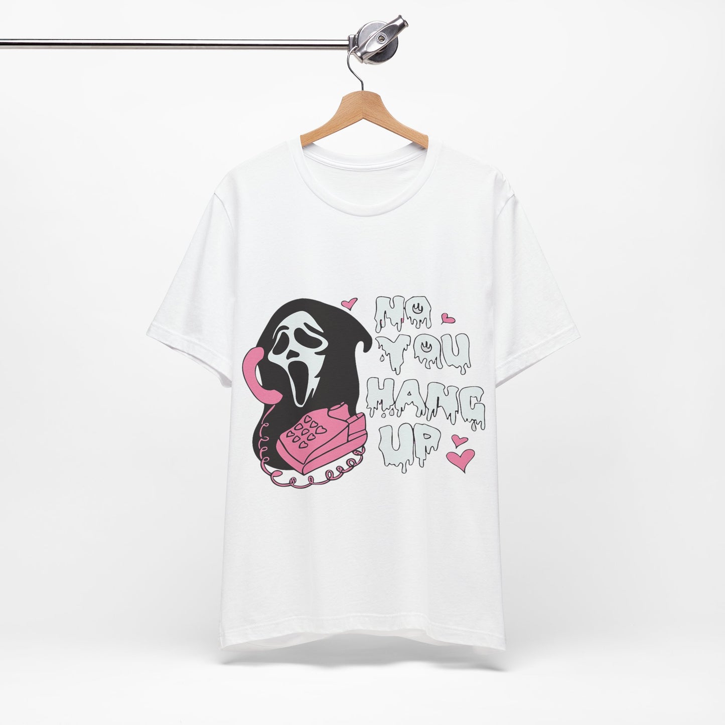 Ghost Face Tee - Funny Horror Graphic Shirt