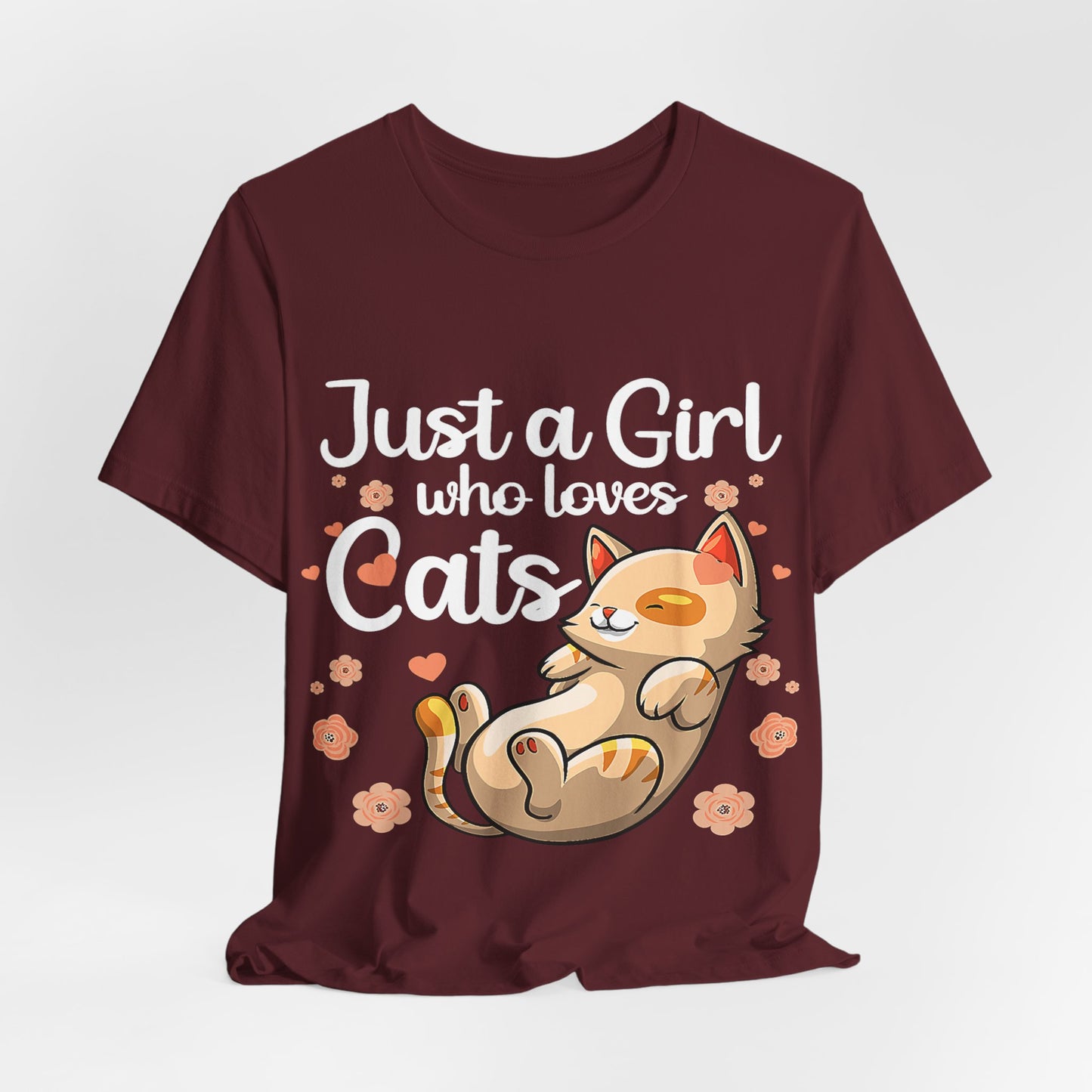 Adorable Cat Graphic Tee, Cute Cat Shirt, Gift for Cat Lovers, Pet Lovers Apparel, Casual Unisex Tee, Fun Animal T-shirt