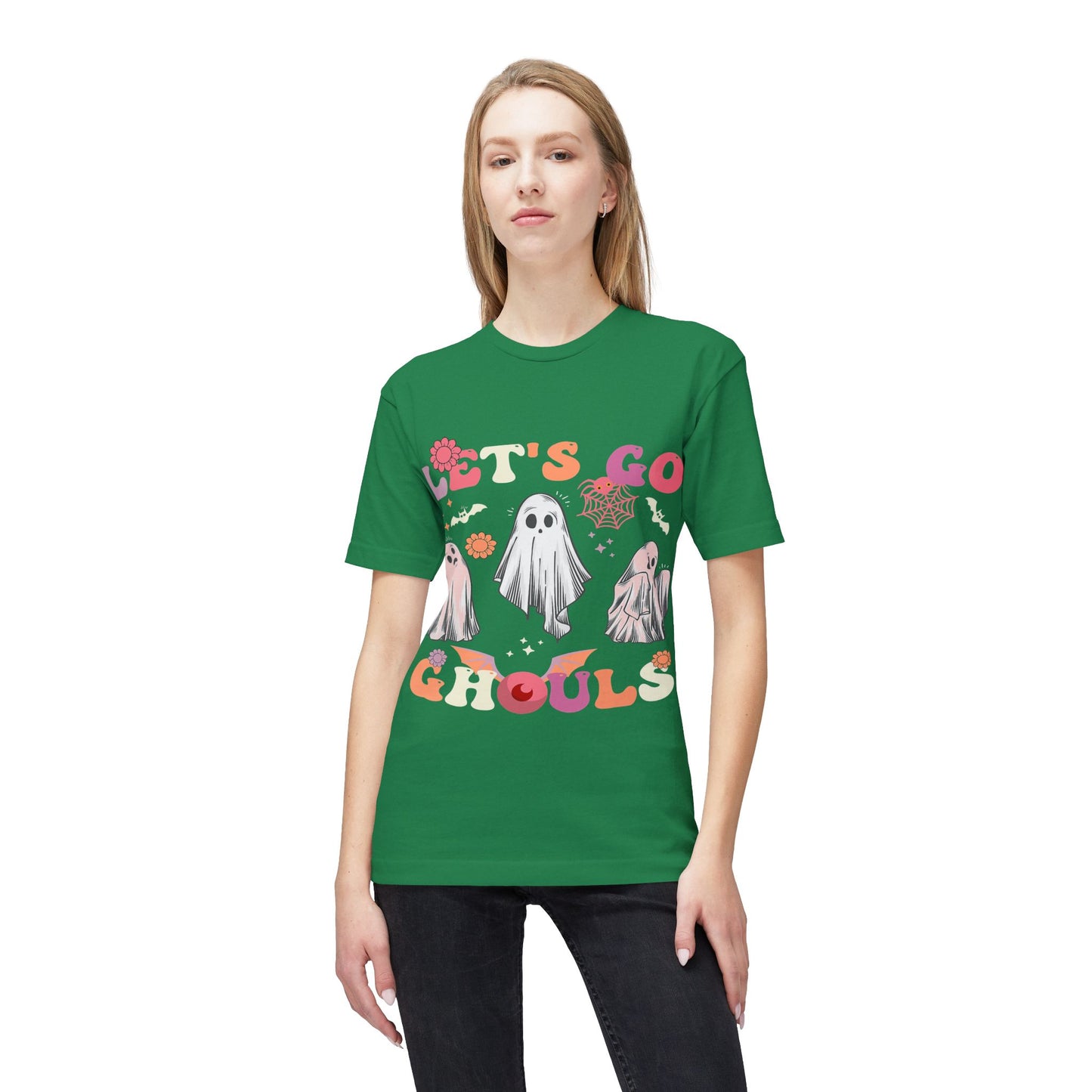 Unisex Ghosts Halloween T-shirt, Spooky Shirt, Funny Halloween Tee, Gifts for Ghouls, October Festive Apparel