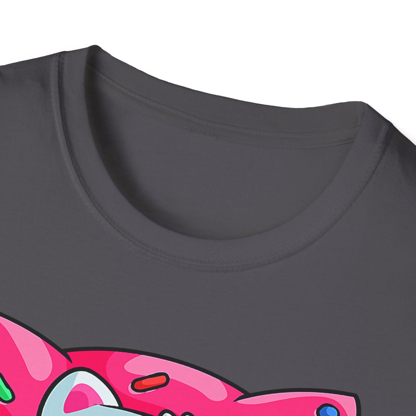 Cute Cat with Donut Unisex T-Shirt, Adorable Pet Lover Gift, Fun Summer Wear, Trendy Graphic Tee, Perfect for Birthdays, Casual Days, [...]