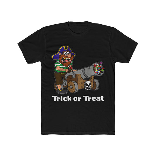 Pirate-Themed Unisex Cotton Crew Tee