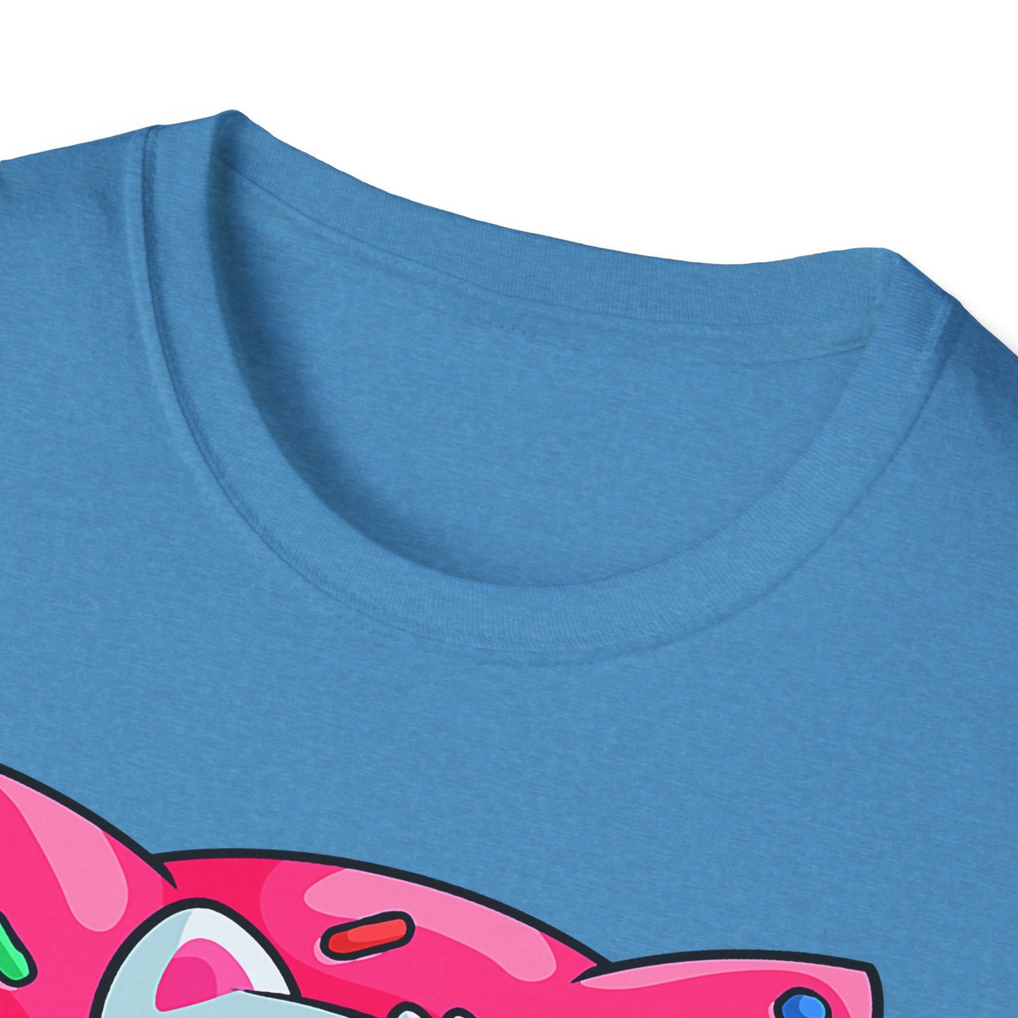 Cute Cat with Donut Unisex T-Shirt, Adorable Pet Lover Gift, Fun Summer Wear, Trendy Graphic Tee, Perfect for Birthdays, Casual Days, [...]