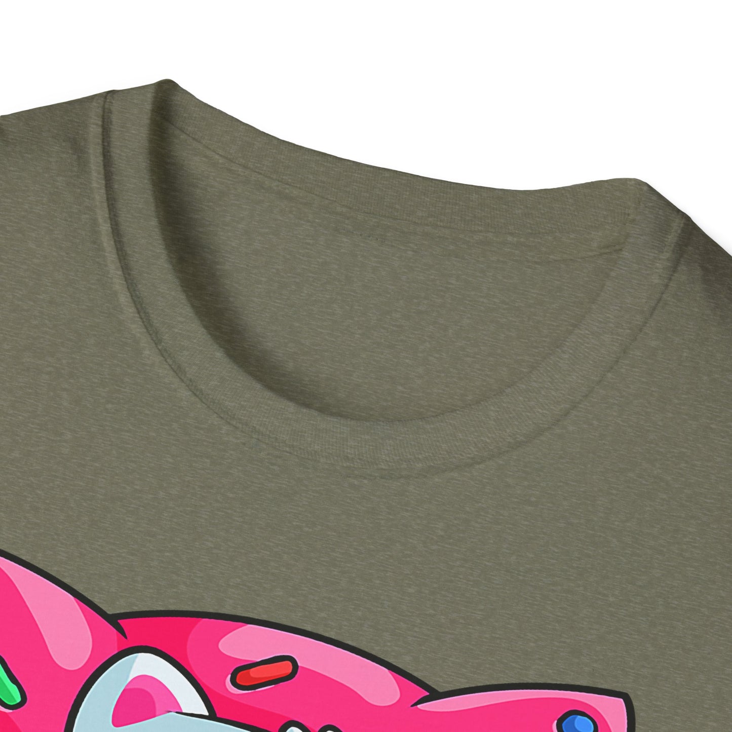 Cute Cat with Donut Unisex T-Shirt, Adorable Pet Lover Gift, Fun Summer Wear, Trendy Graphic Tee, Perfect for Birthdays, Casual Days, [...]