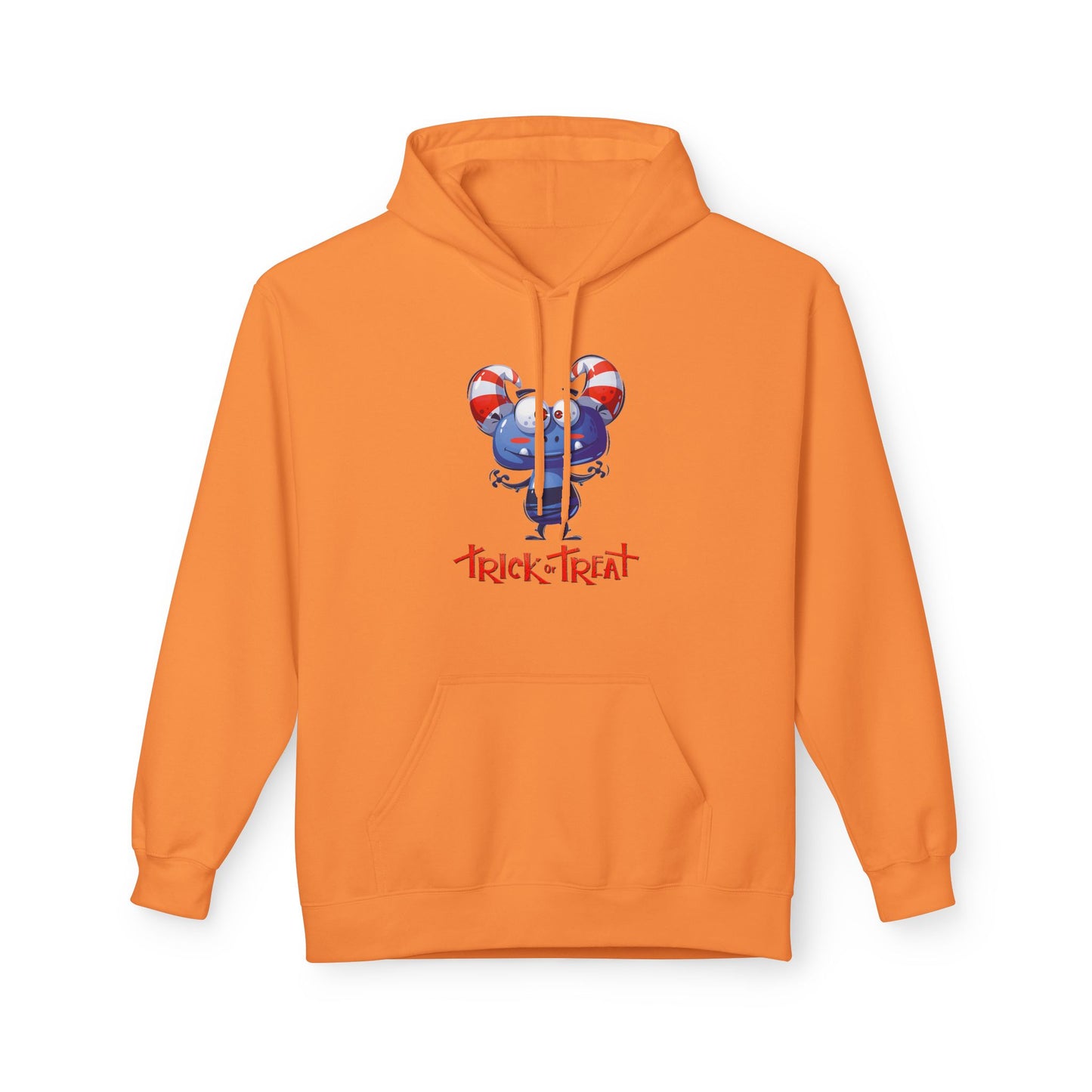 Halloween Trick or Treat Fleece Hoodie, Cozy Fall Sweatshirt, Perfect for Kids & Adults, Seasonal Wear, Halloween Costume Addition, [...]