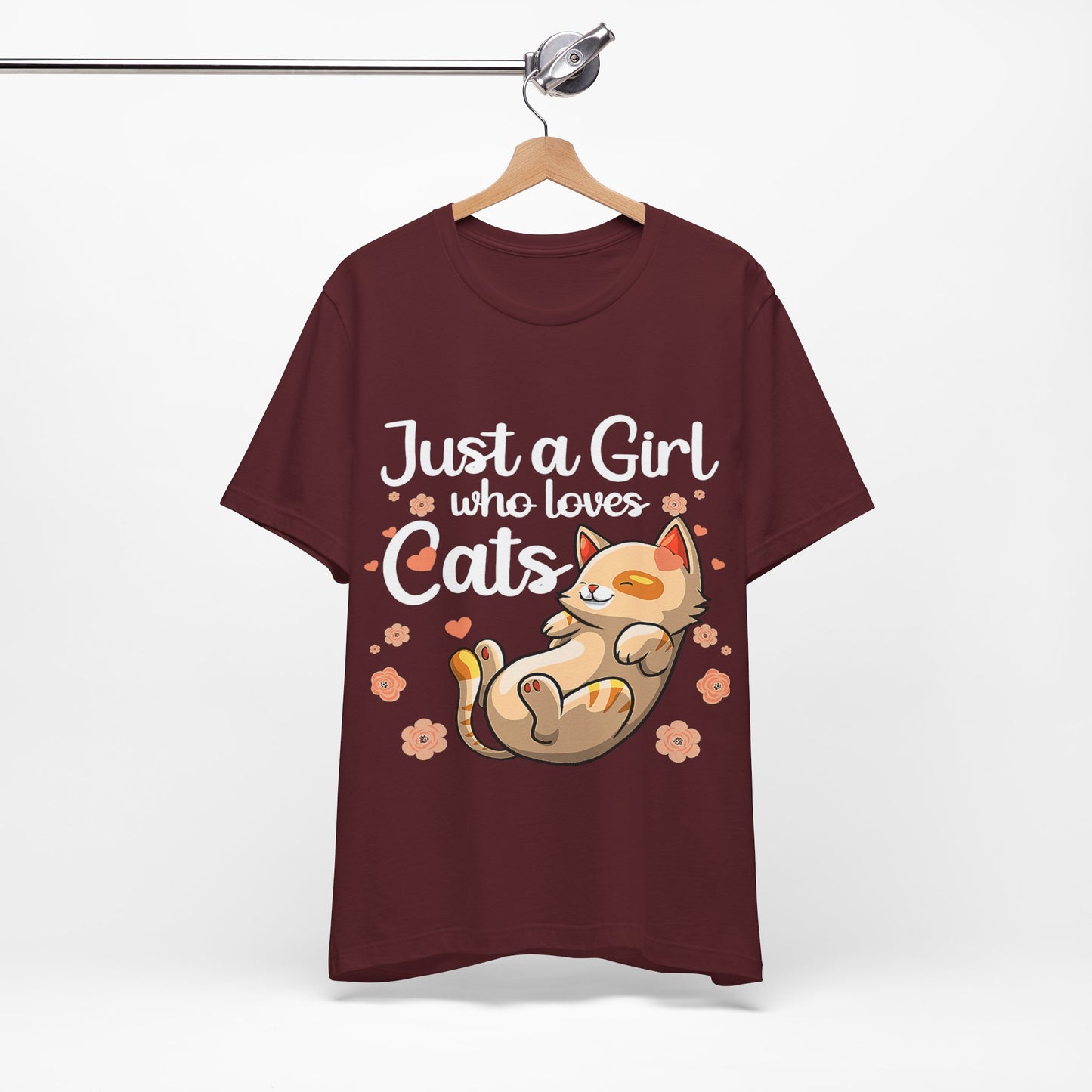 Adorable Cat Graphic Tee, Cute Cat Shirt, Gift for Cat Lovers, Pet Lovers Apparel, Casual Unisex Tee, Fun Animal T-shirt