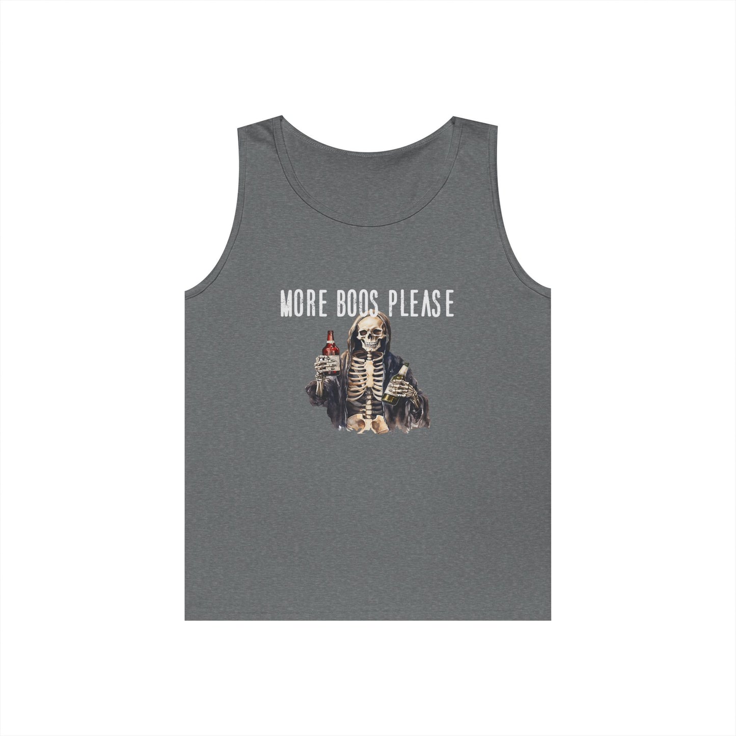 Unisex Skeleton Tank Top - Perfect for Halloween Parties, Casual Wear, Summer Outfits, Gifts for Friends, Festival Fashion