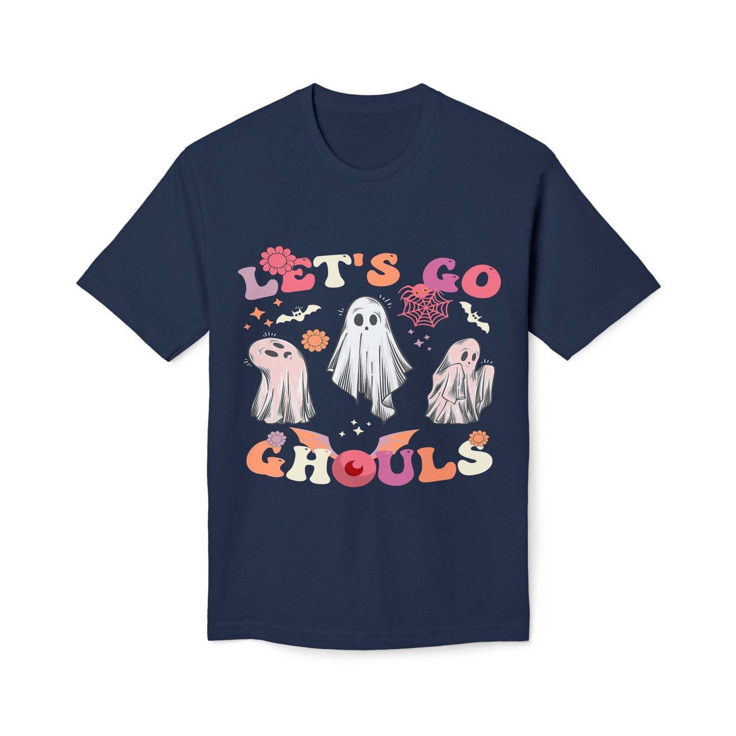 Unisex Ghosts Halloween T-shirt, Spooky Shirt, Funny Halloween Tee, Gifts for Ghouls, October Festive Apparel