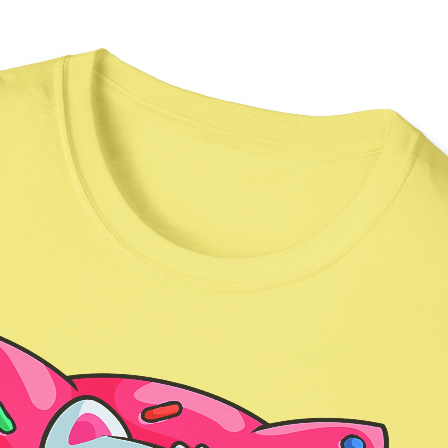 Cute Cat with Donut Unisex T-Shirt, Adorable Pet Lover Gift, Fun Summer Wear, Trendy Graphic Tee, Perfect for Birthdays, Casual Days, [...]
