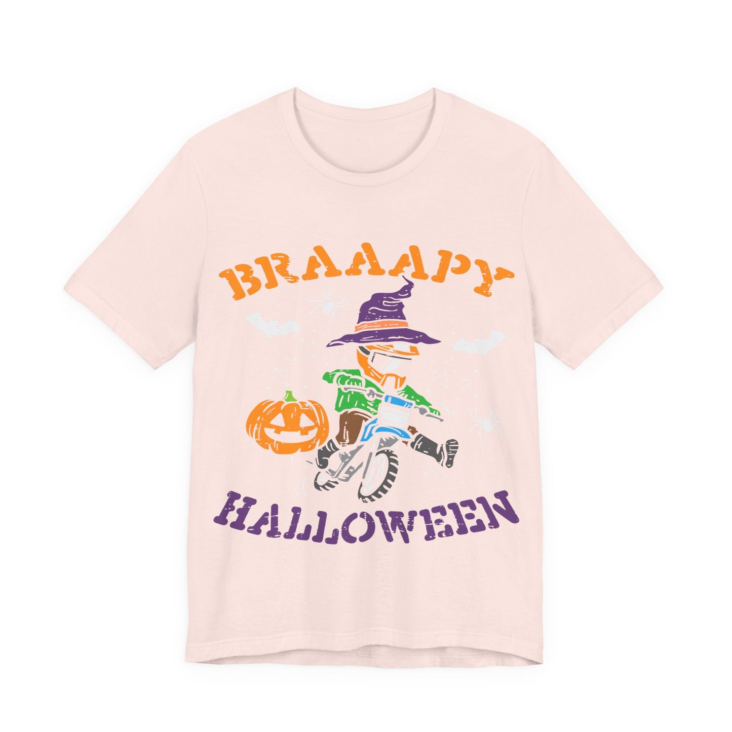 Halloween Themed Unisex Jersey Tee - Spooky Fun for Kids & Adults, Party Shirt, Trick or Treat Wear, October Celebration, Fall Festivities