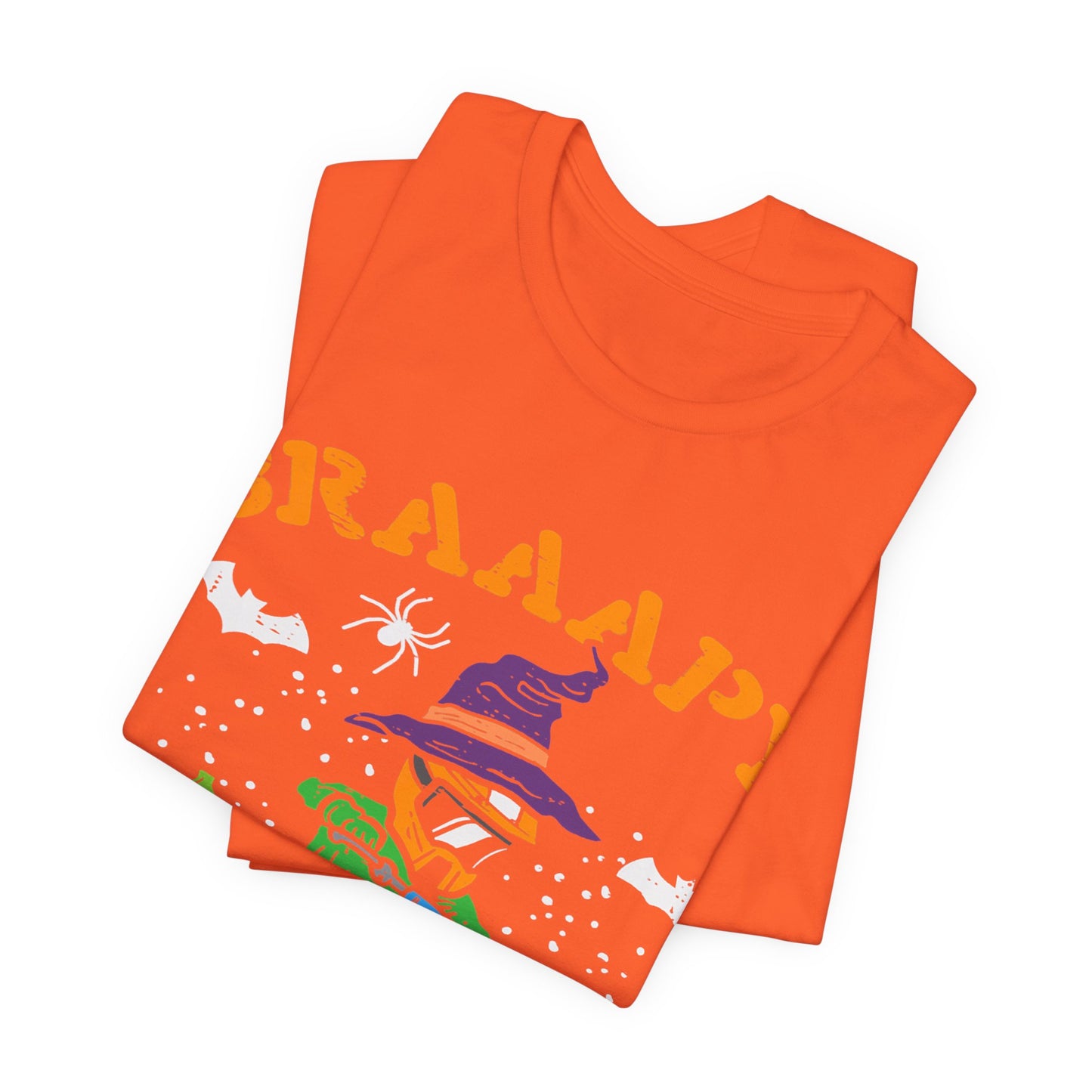 Halloween Themed Unisex Jersey Tee - Spooky Fun for Kids & Adults, Party Shirt, Trick or Treat Wear, October Celebration, Fall Festivities
