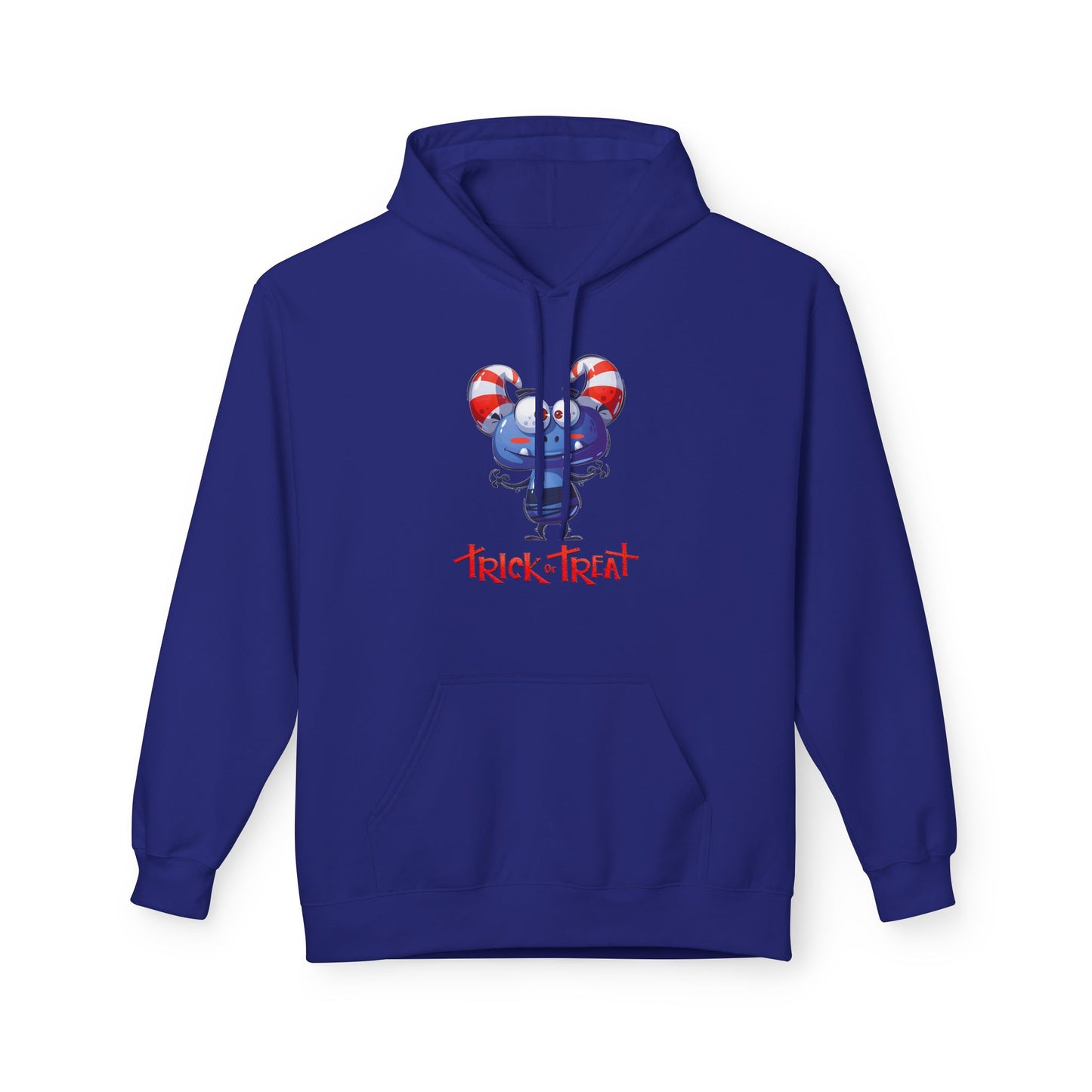Halloween Trick or Treat Fleece Hoodie, Cozy Fall Sweatshirt, Perfect for Kids & Adults, Seasonal Wear, Halloween Costume Addition, [...]