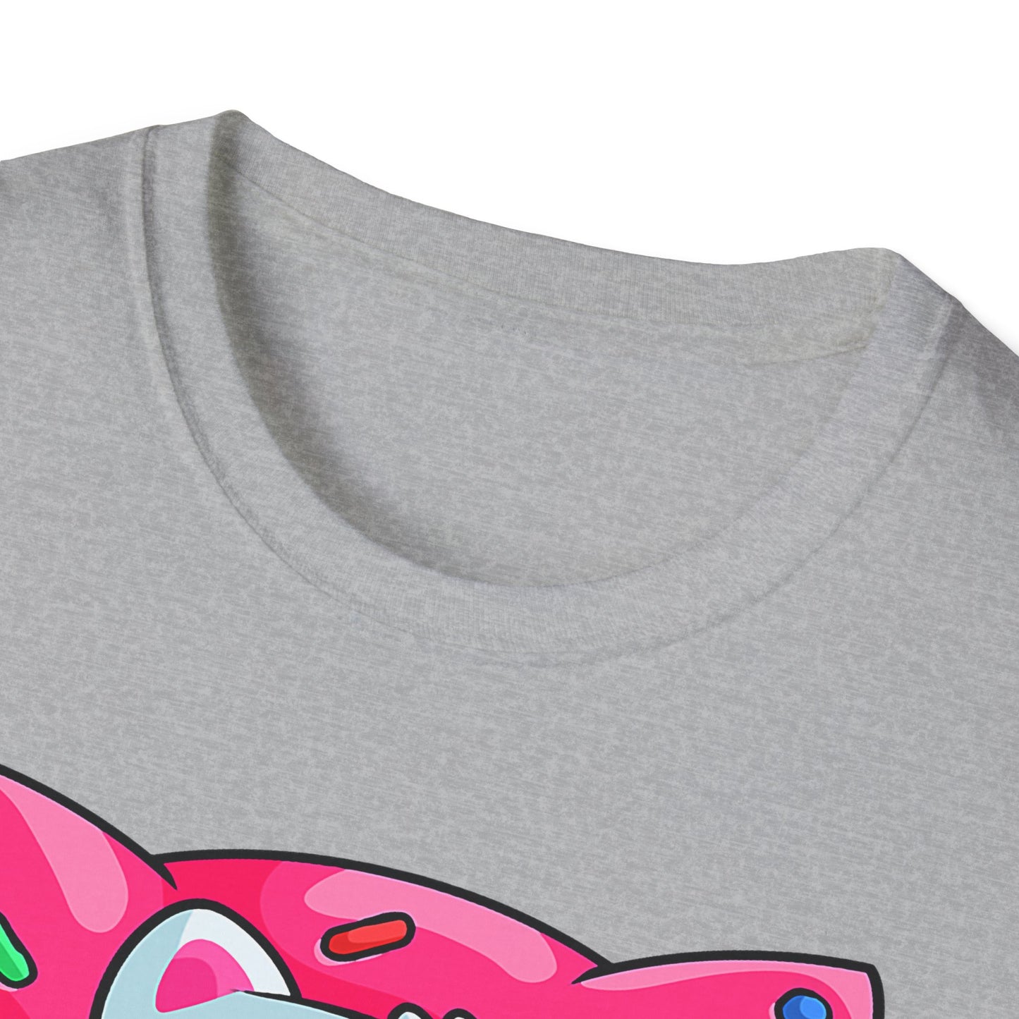Cute Cat with Donut Unisex T-Shirt, Adorable Pet Lover Gift, Fun Summer Wear, Trendy Graphic Tee, Perfect for Birthdays, Casual Days, [...]