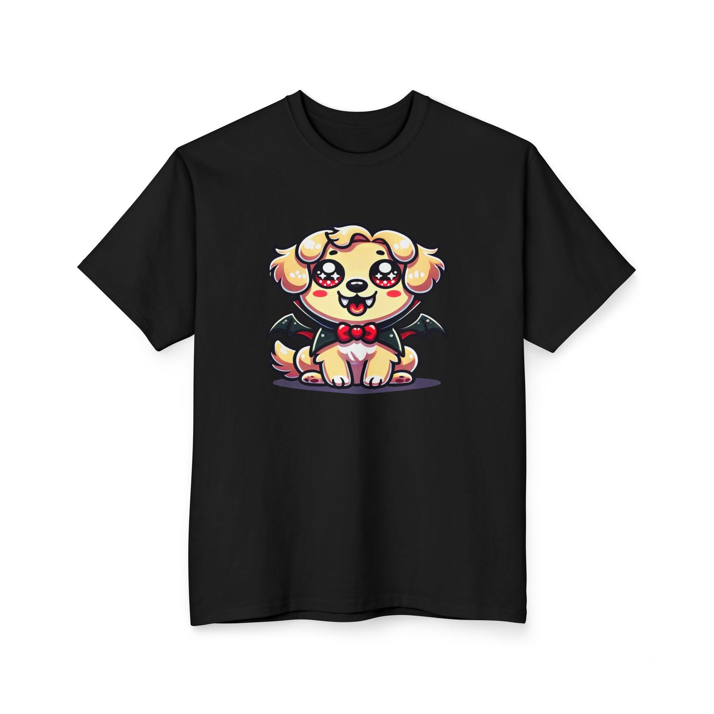 Cute Halloween Puppy Design T-Shirt, Perfect for Pet Lovers, Halloween Parties, Gift for Dog Lovers, Casual Wear, Unisex Style
