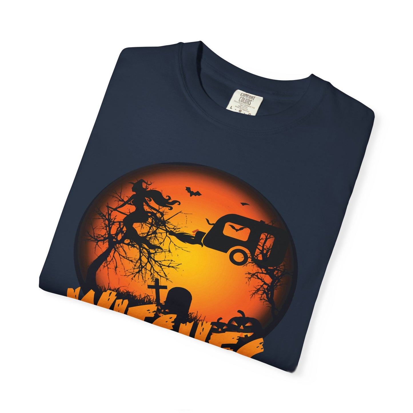 Witches with Hitches Unisex T-shirt | Halloween Apparel, Witchy Vibes, Casual Wear, Gift for Her, Festival T-shirt, Cozy Style
