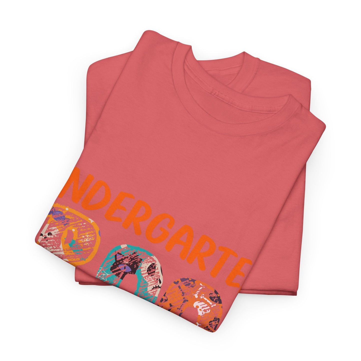 Kindergarten Boo Crew Tee, Unisex Cotton T-Shirt for Teachers, Class Parties, Halloween Costume, Fun School Spirit Wear, Gift for Kids