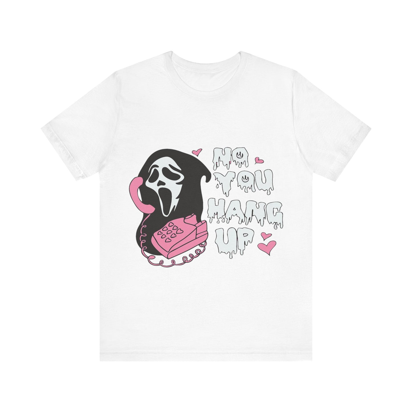 Ghost Face Tee - Funny Horror Graphic Shirt